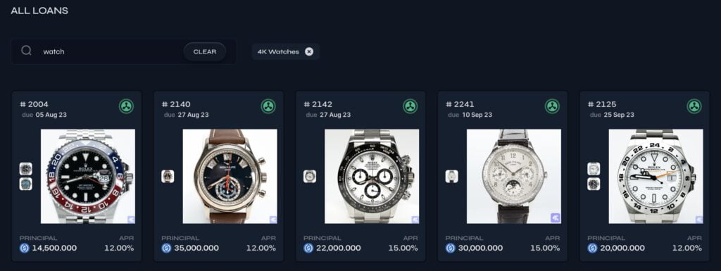 Arcade.xyz Enables Luxury Watch Loans on NFT Platform