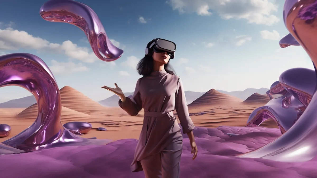 woman-with-vr-glasses-experiencing-metaverse