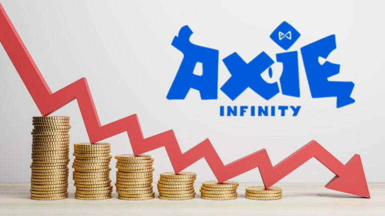 AXS token falls