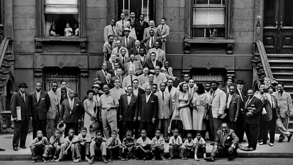 Jazz musicians Harlem 1958