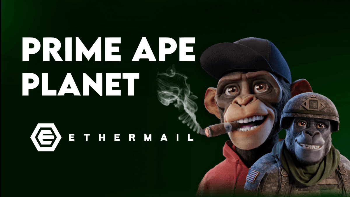 EtherMail Prime Ape Planet