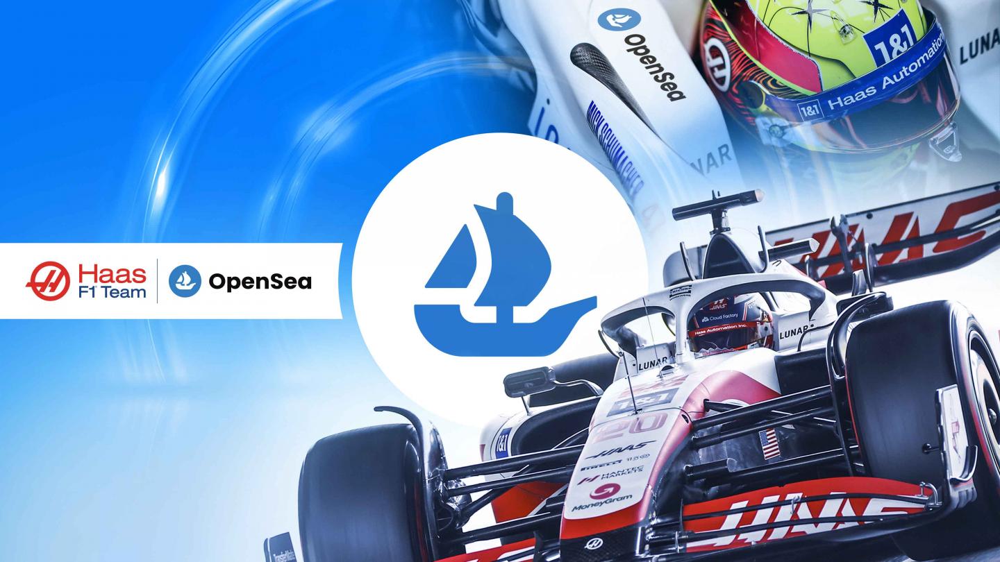 Haas F1 team partners with OpenSea