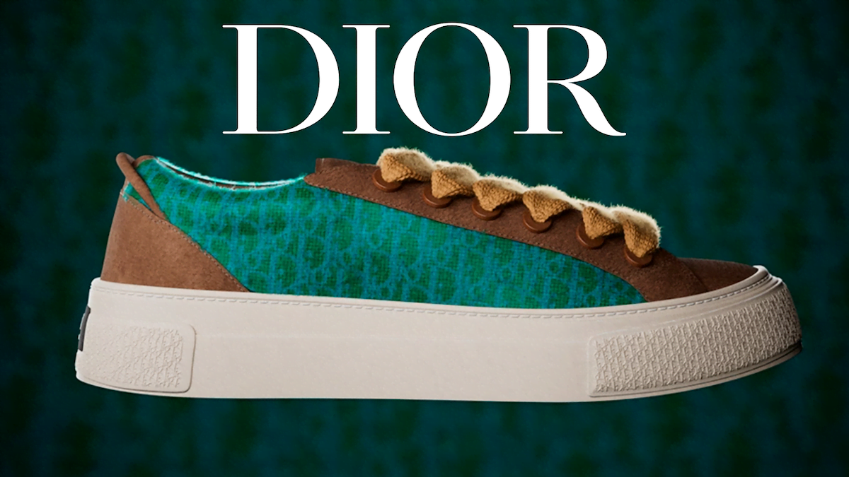 Dior Unveils B33 Sneaker Range with Blockchain Integration