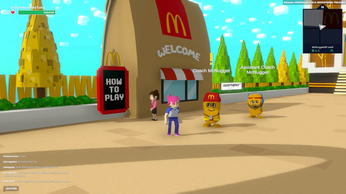 McDonald’s Launches “McNuggets Land” In The Sandbox Metaverse - Gaming News