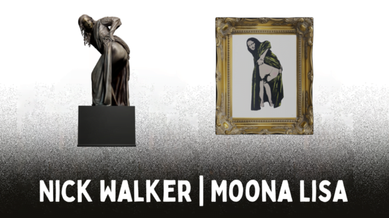 ElmonX Unveils 'Moona Lisa': A Digital Collection byWorld-Famous Street Artist Nick Walker