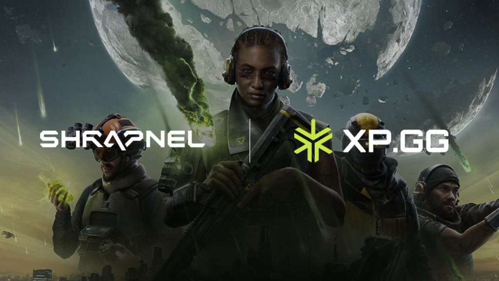 XP.GG will be rewarding gamers with real prizes featuring Shrapnel