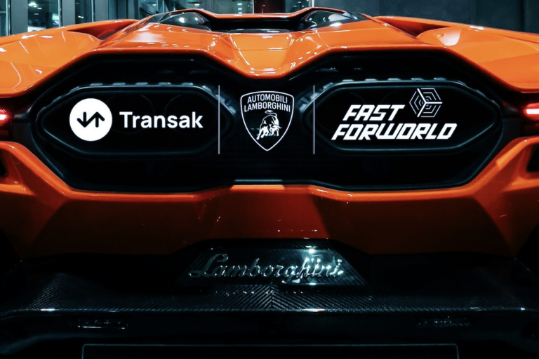 Transak Powers Global Checkout for Lamborghini’s Fast ForWorld NFTs